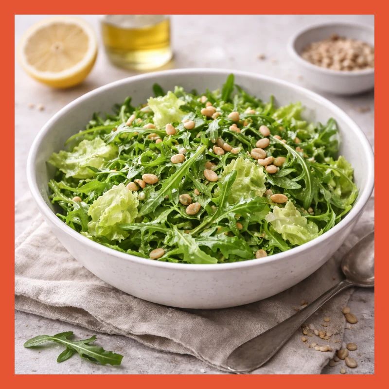 Arugula Pine Nuts Salad