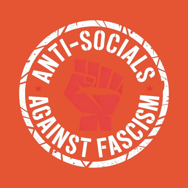 Antisoziale Antifa – Antifa-Logo