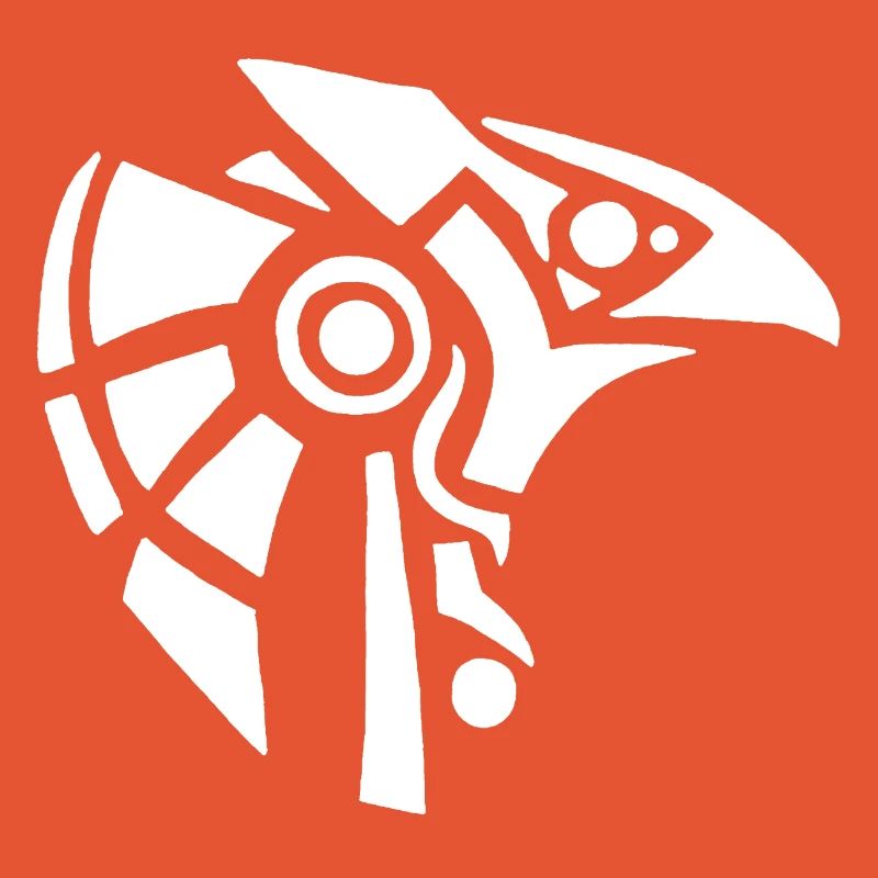 Dieu égyptien Horus (blanc)