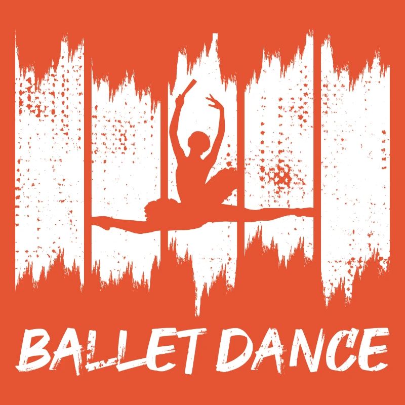 Drôle de danseuse de ballet