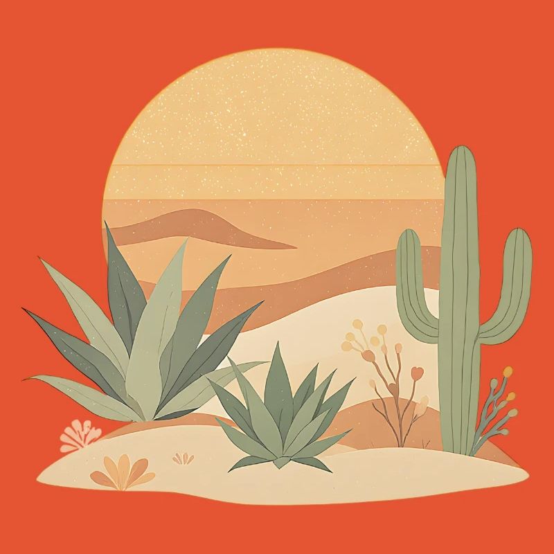 Cactus Boho Nature