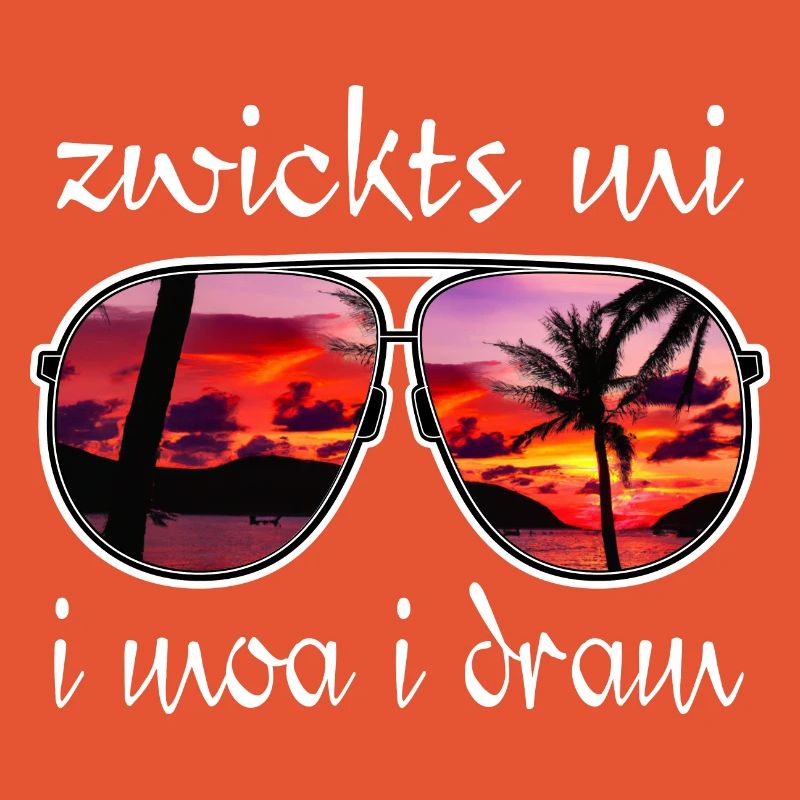 zwickts mi i moa i dram, sentiment de vacances, dialecte