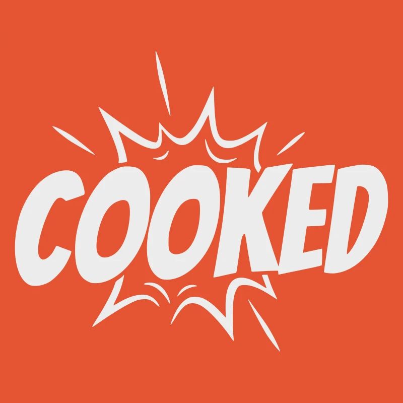 Cooked Explosive Comic Style