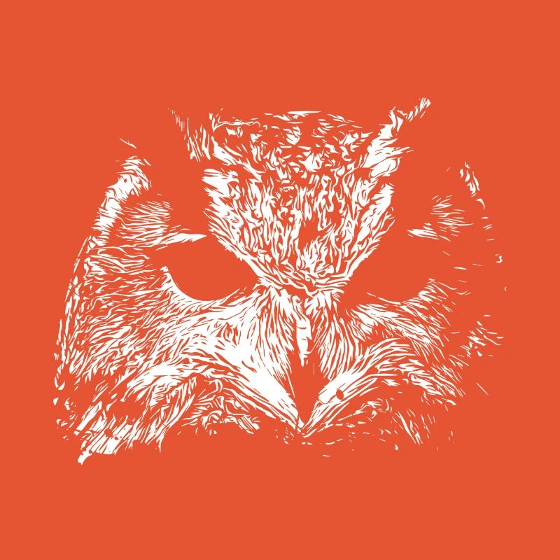 Hibou effrayant