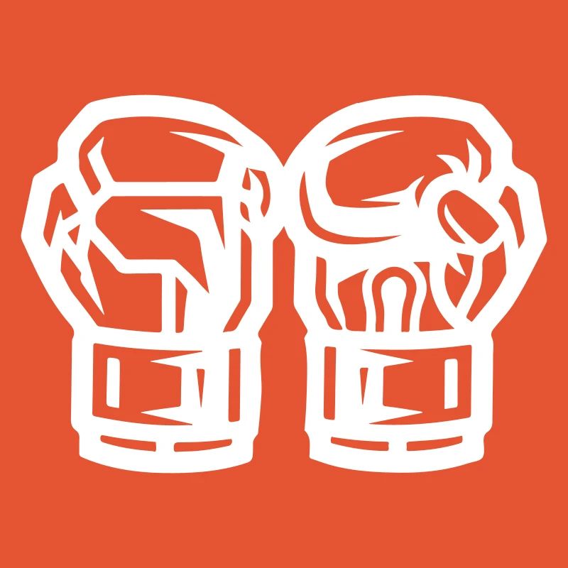 Symbole des gants de boxe Boxe