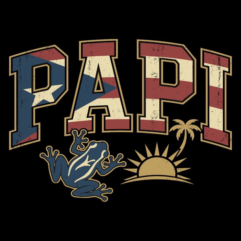 Papi Puerto Rico Flagge