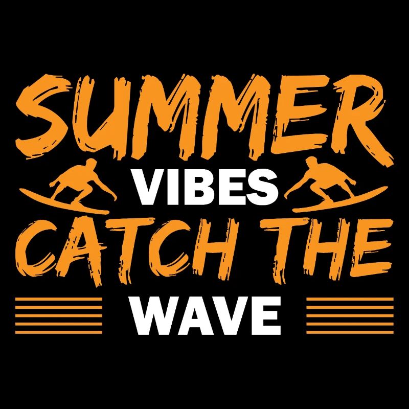 Summer catch the wave