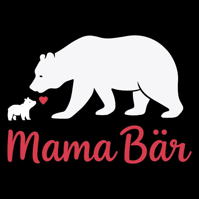 Future Maman MAMA BEAR Rétro Drôle