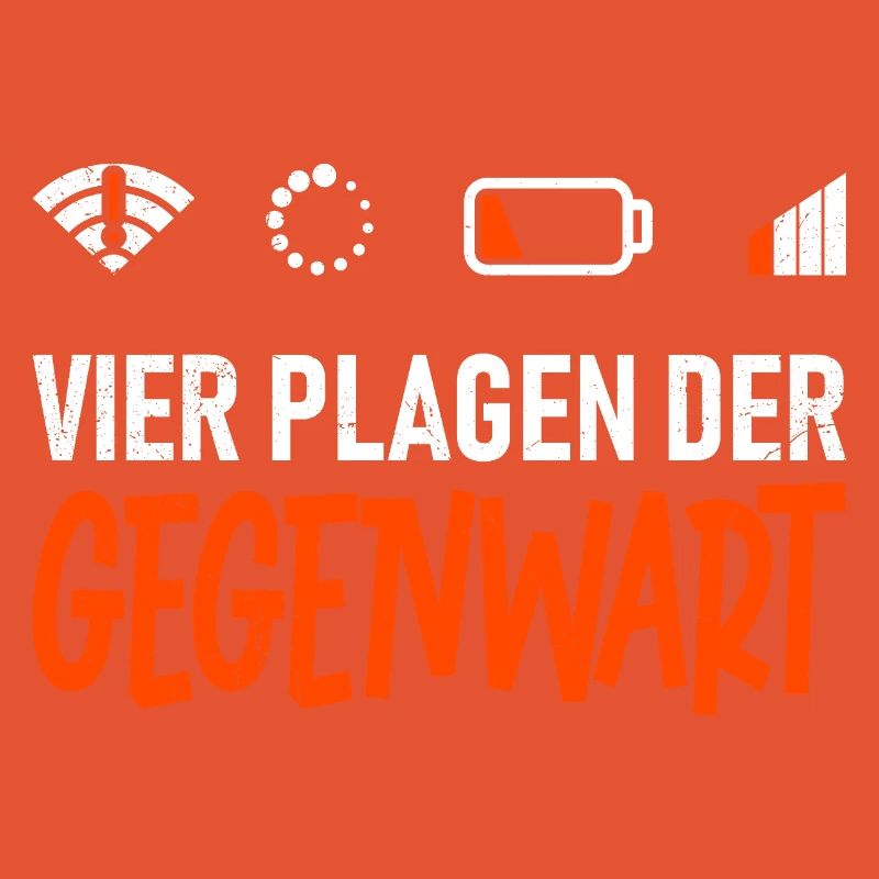 Science Coder VIER PLAGEN DER GEGENWART LUSTIG