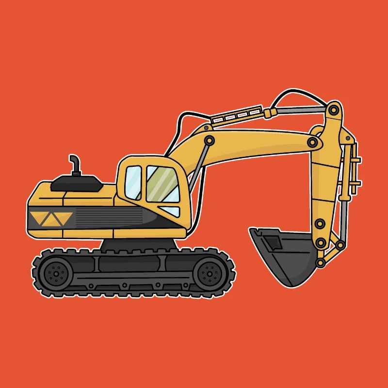 Bagger, Baustelle