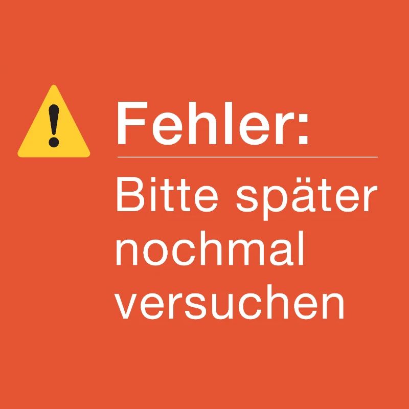 Fehler: Bitte noch einmal versuchen Informatik