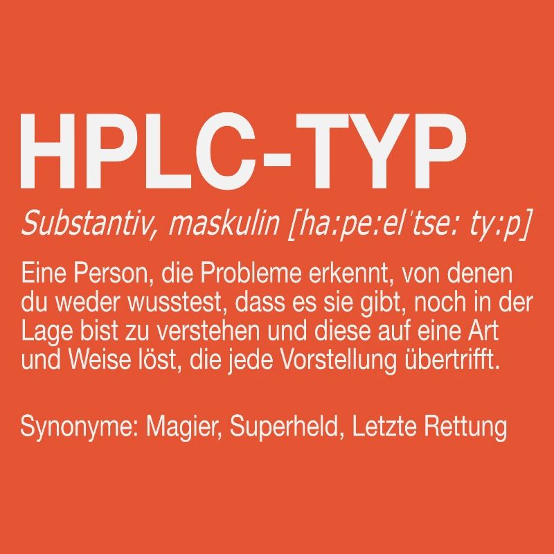 High Performance Liquid Chromatography HPLC Typ