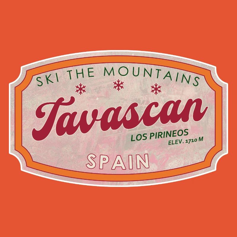 Tavascan Spanien Alpine Label
