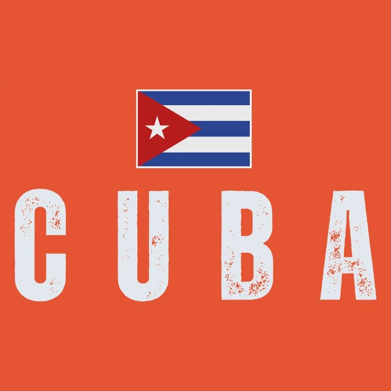 Drapeau cubain, j’adore Cuba