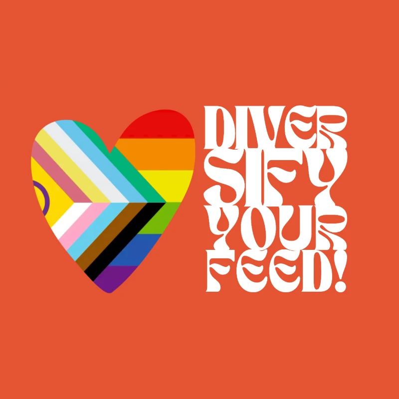 🌈♿ Diversify Your Feed–Progress Pride&Disability