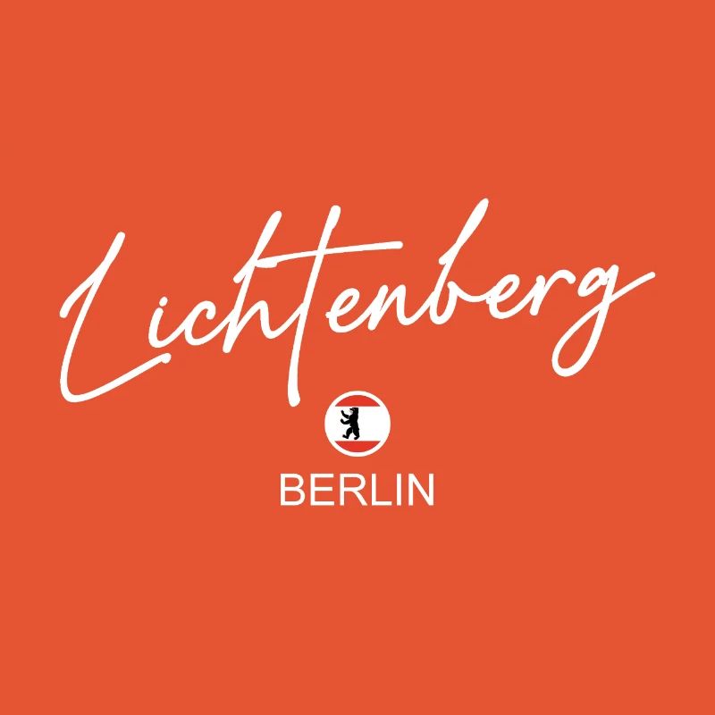 Lichtenberg - Berlin Flag - Berlin Bear