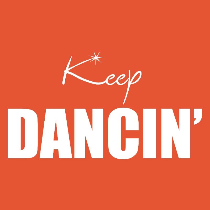 Keep Dancing Retro Dancer Geschenk & Tanzlehrer Top