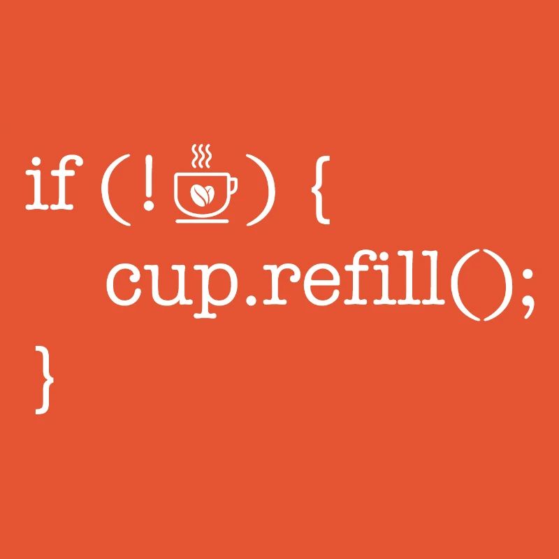 Chemise café pour programmeur amateur de code café