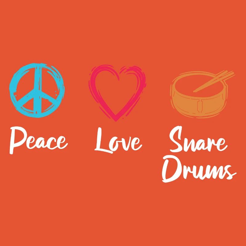 Peace Love Drum