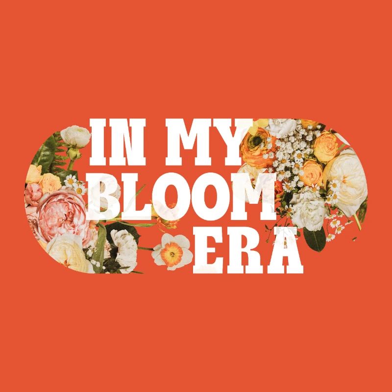 Ambiances de l’ère Bloom – Dicton fleuri rétro