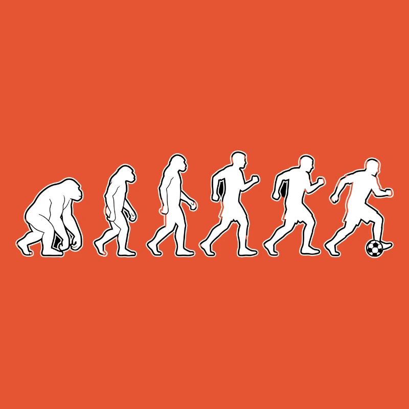 Evolution to become a football player
