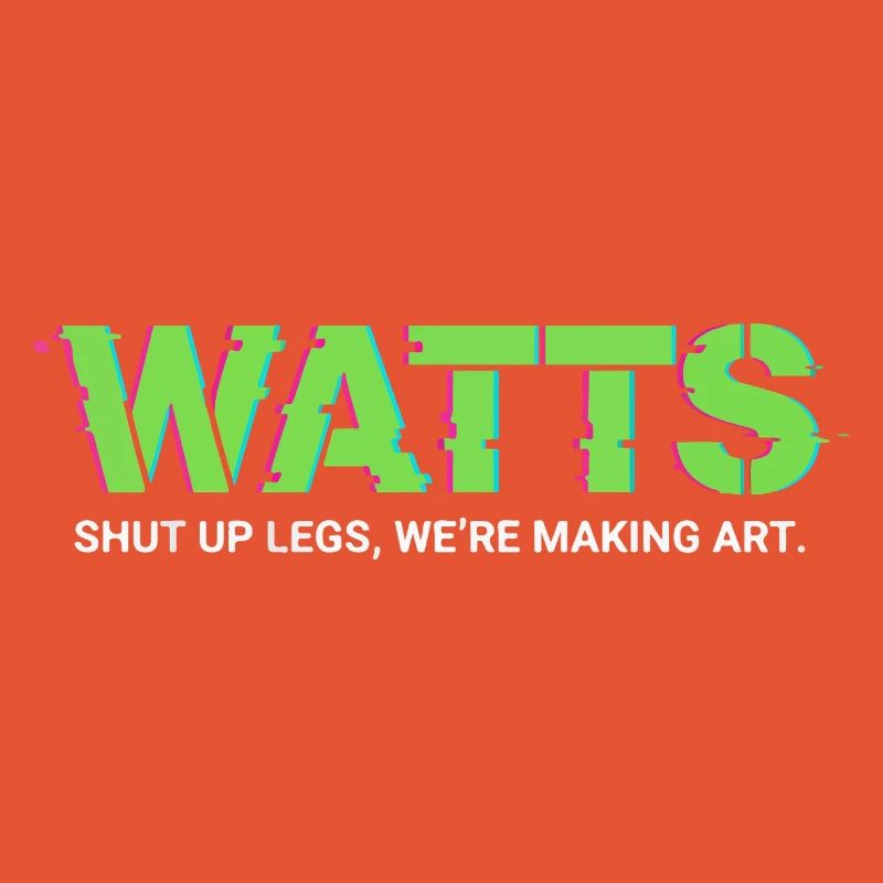 WATTS Neon Pop Art Tee