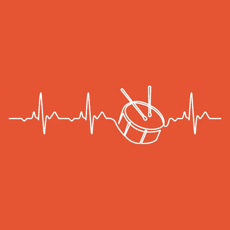 Percussion Heartbeat Marching Band Gif
