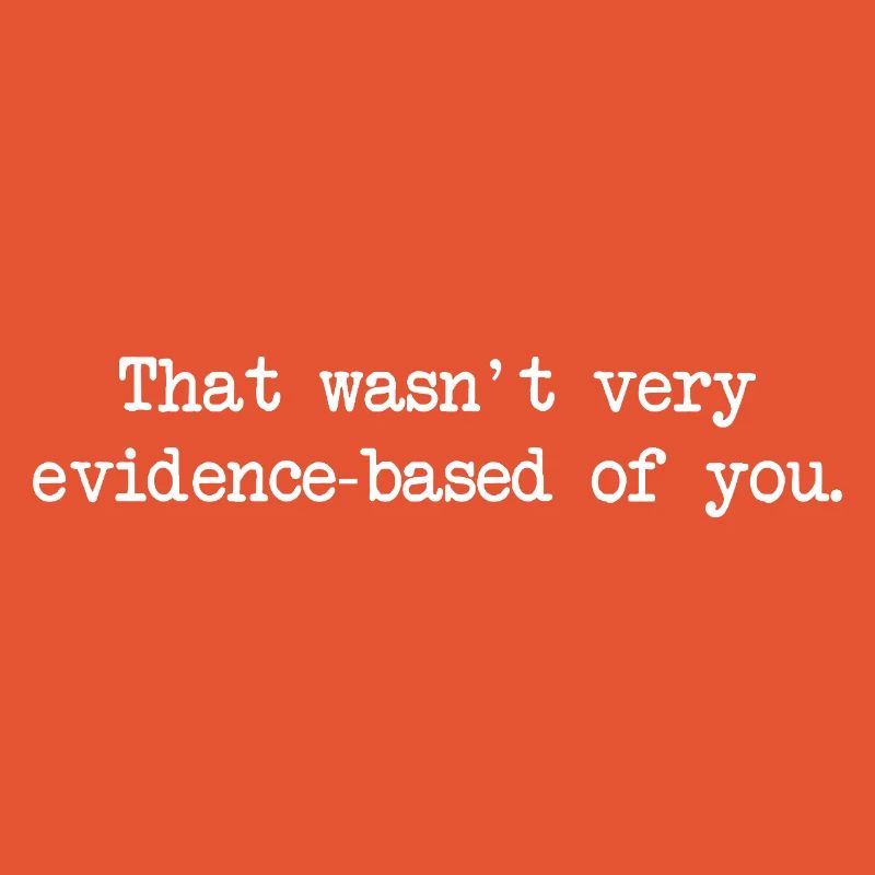 That Wasn't Evidence Based Medizin Labor Nerd Arzt
