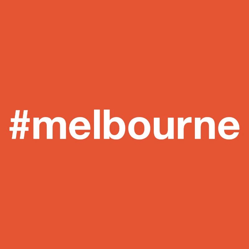 MELBOURNE Australia Hashtag