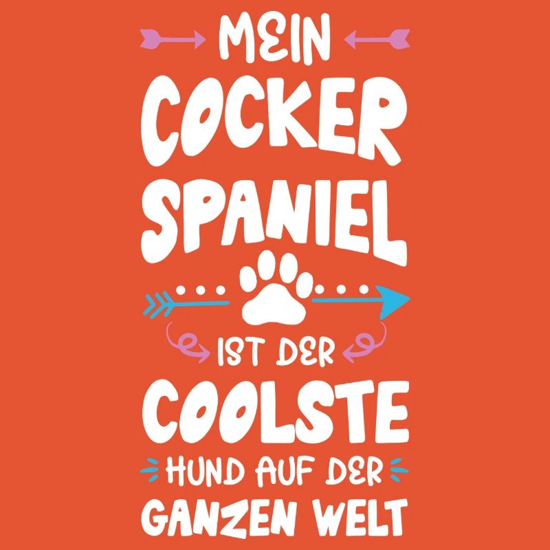 Cocker Spaniel Dog Saying