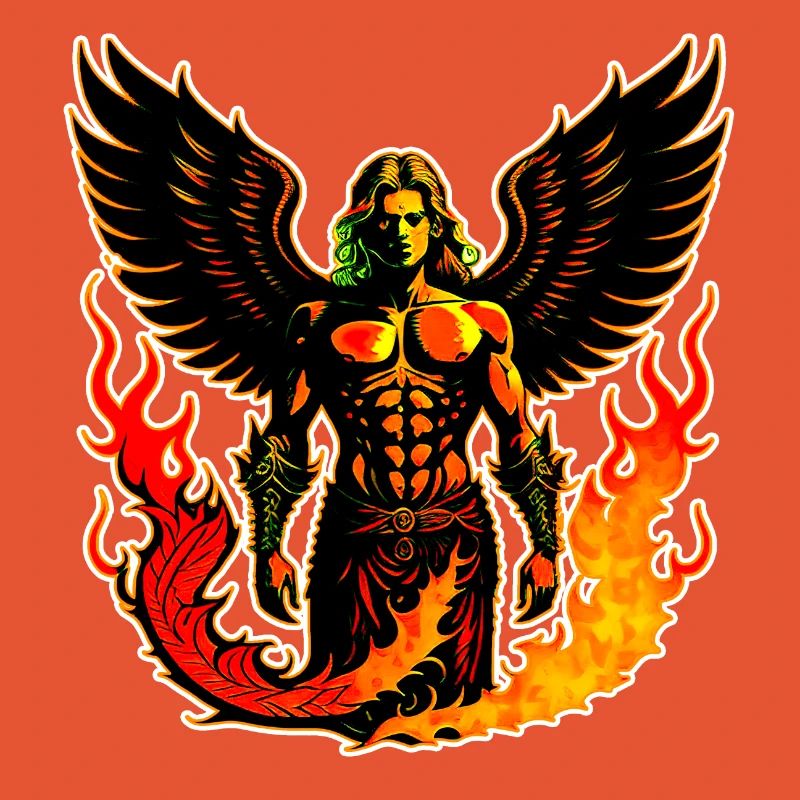 Angels on fire