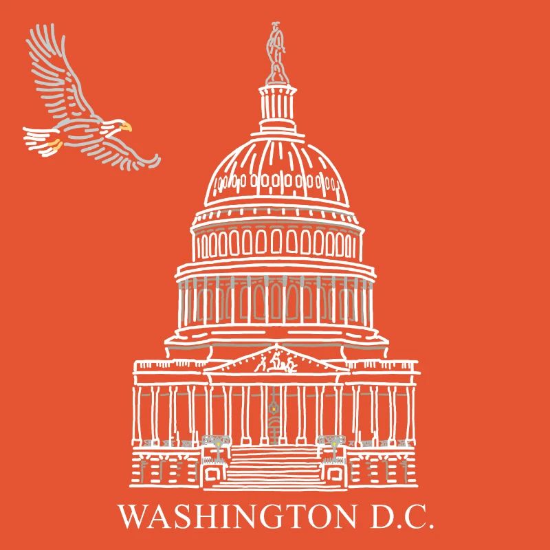 Washington D.C., Capitol Structure, Bald Eagle