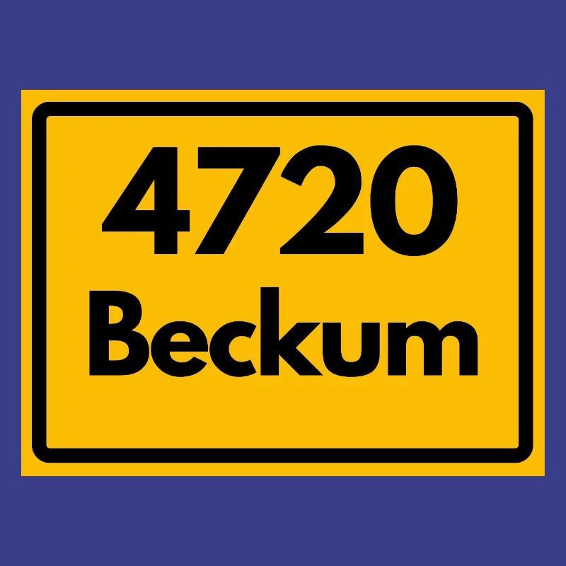 ANCIEN CODE POSTAL RETRO 4720 BECKUM – NRW