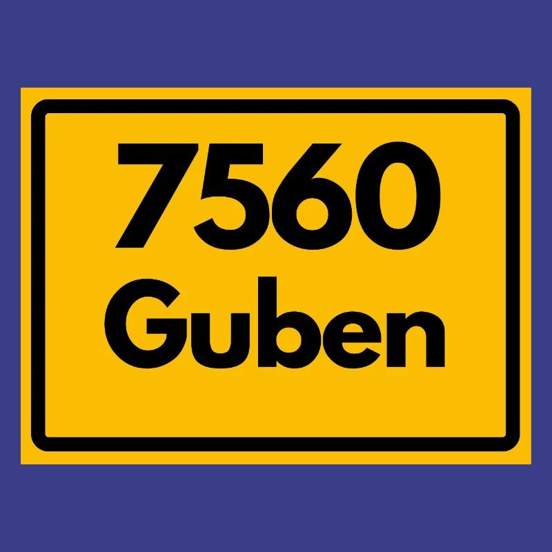ANCIEN CODE POSTAL RETRO 7560 GUBEN