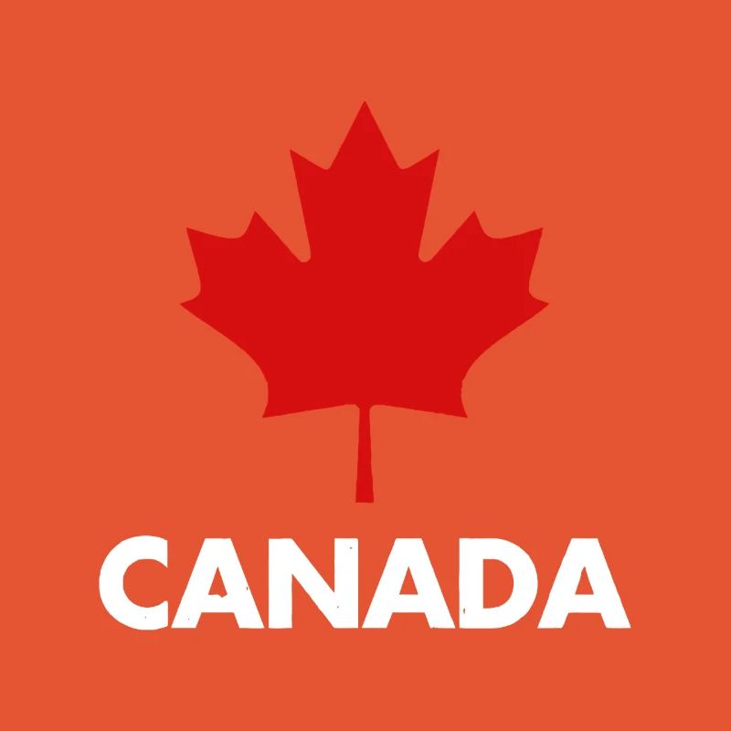 Red Maple Leaf Canada Emblem Tee