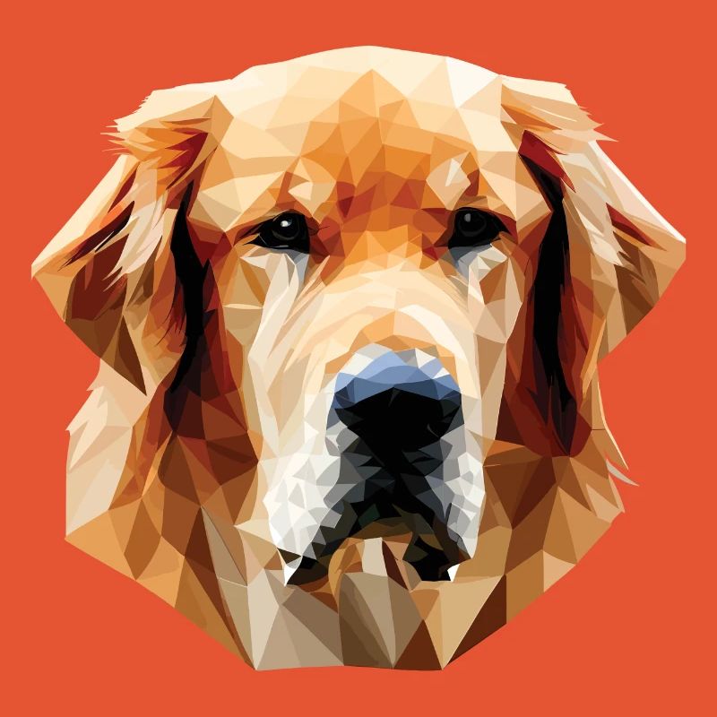 Polygone de chien Labrabor