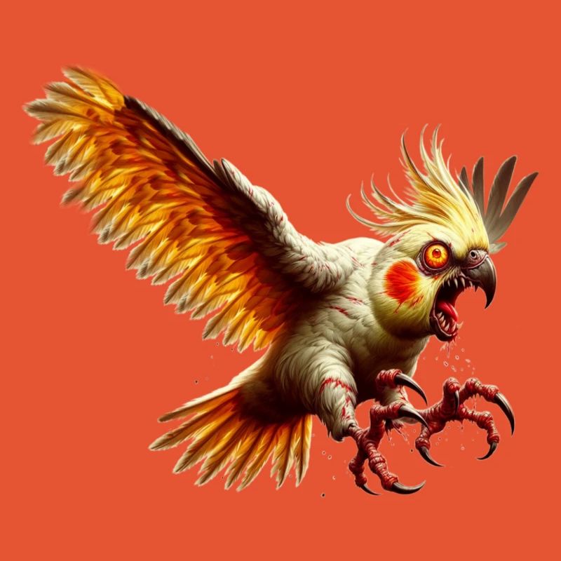 Oiseau maléfique - Calopsitte (14)