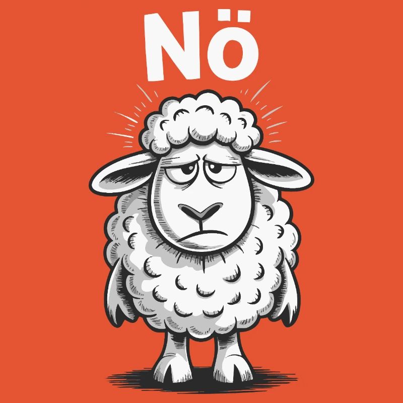 Lower Austria – Grumpy Sheep Humor Design