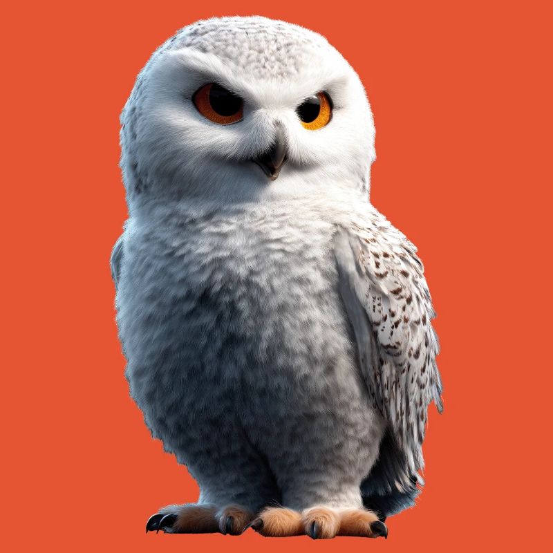 Schneeeule Weiße Eule Kauz Uhu Owl Schnee Eulen