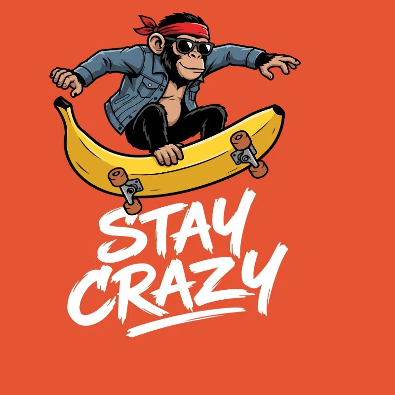 Crazy Monkey Skateboard