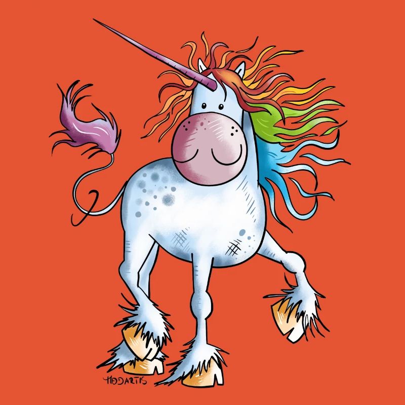 Regenbogen Einhorn