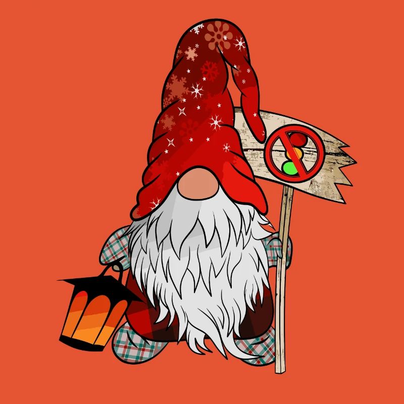 Anti Traffic Light Imp Christmas Dwarf