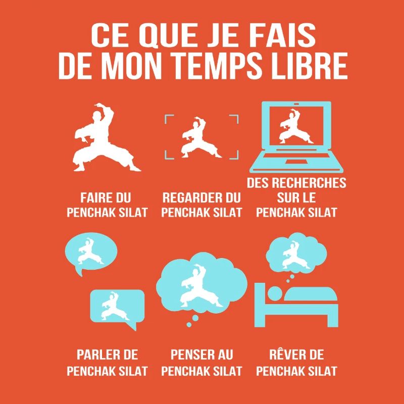 Ce que je fais de mon temps libre Pencak Silat