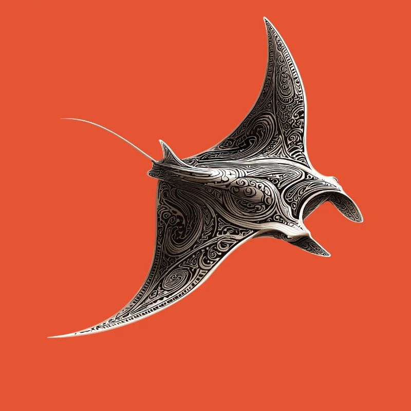 Manta Ray, Devil Ray, Stingray, Diver