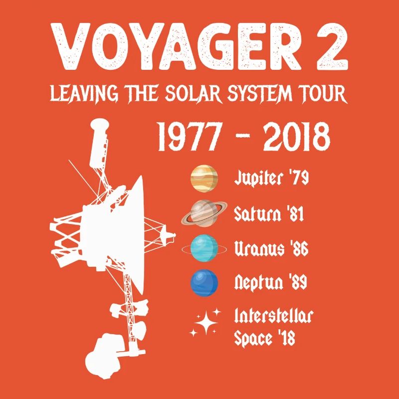 Le vaisseau spatial Voyager 2 quitte la tournée du système solaire