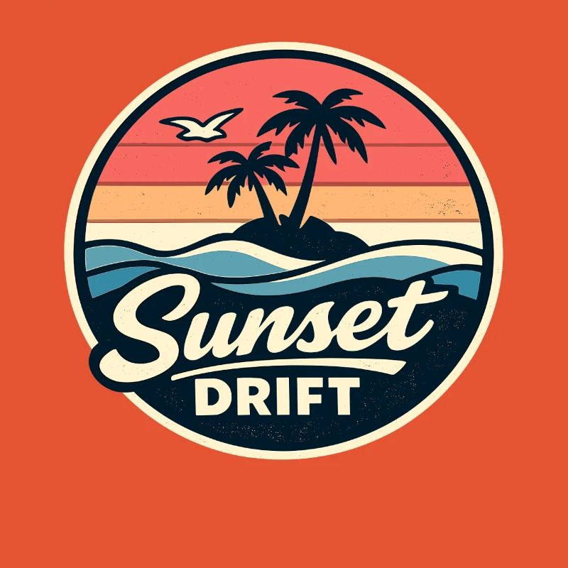 Dérive du coucher de soleil
