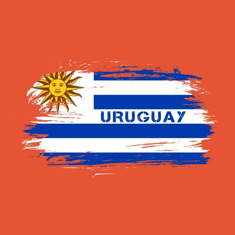 Uruguay flag design / gift idea