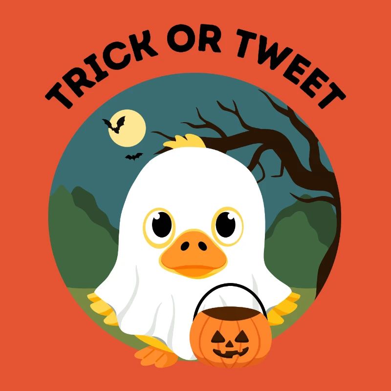 Trick oder Tweet – Süße Halloween Ente