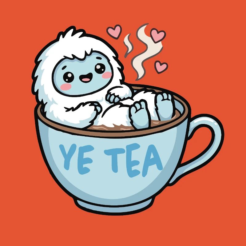 Yeti im Teebecher