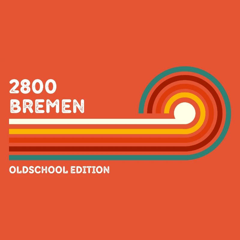 Bremen Retro Shirt 2800 Oldschool Zip Code